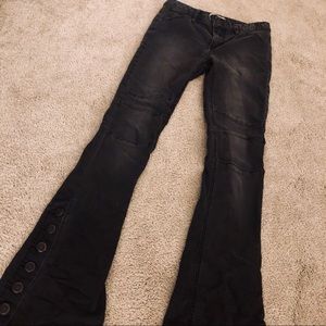 Charcoal Black Bootcut Jeans!